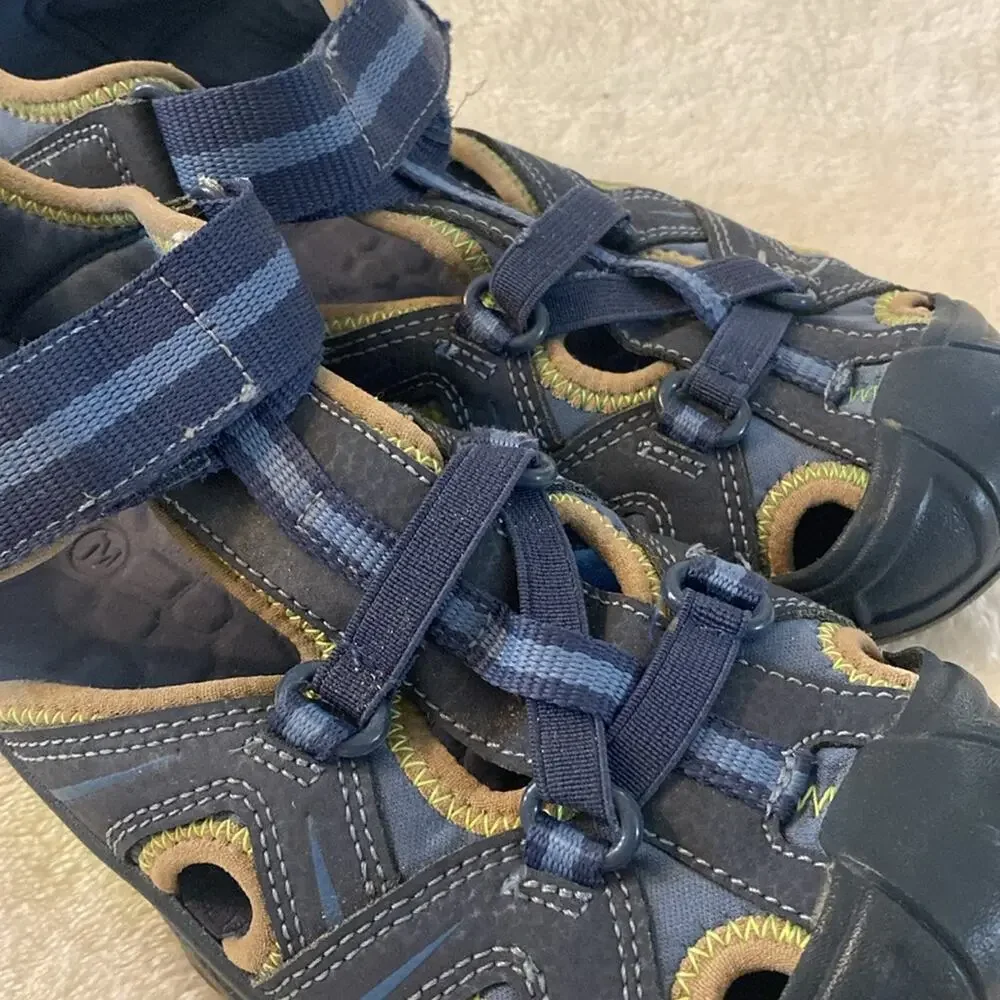 Merrell Hydro Fisherman Sandals Navy Size 4